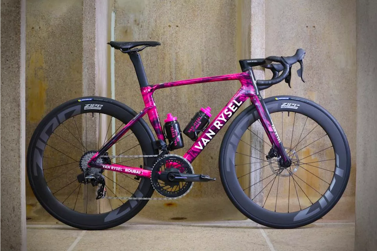 Van Rysel–Roubaix Unveils Street Art-Inspired 2025 Team Bike