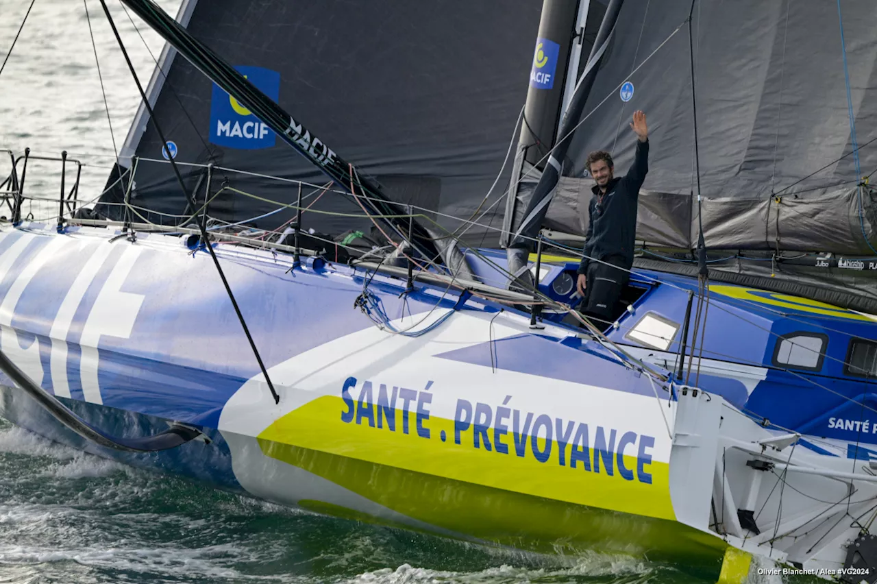 Charlie Dalin en vue de la victoire sur le Vendée Globe