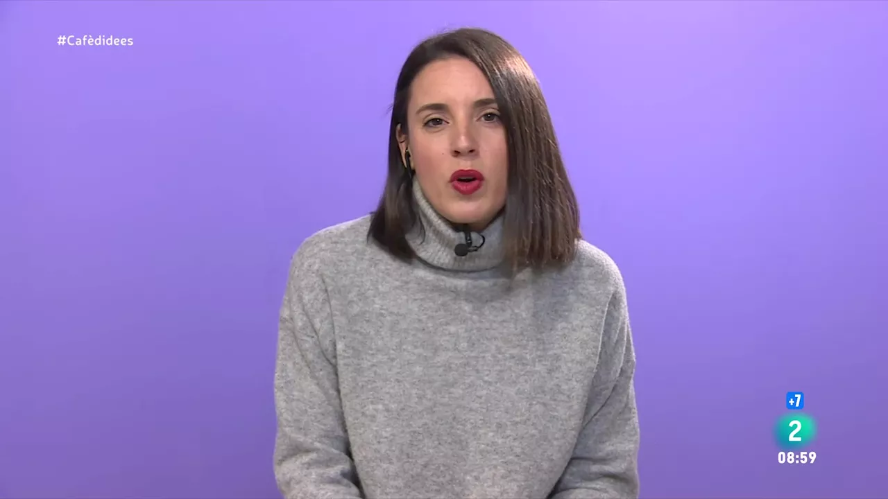 Irene Montero: 'Solo manda Sánchez' en el Gobierno