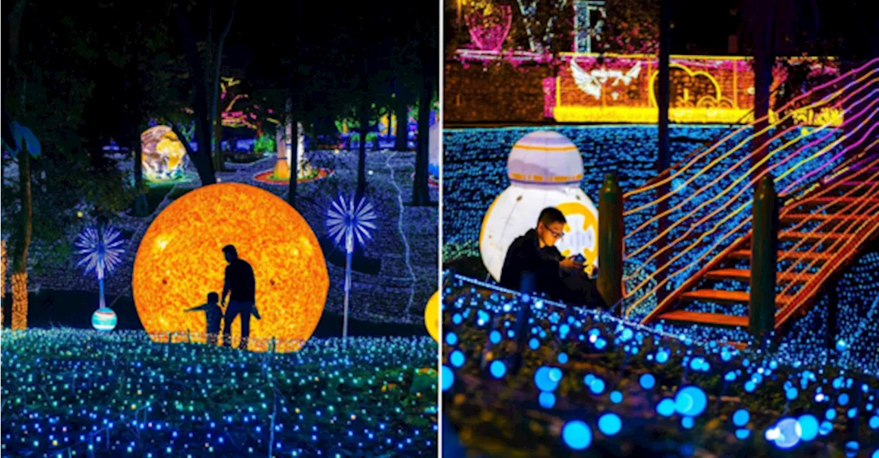 [PHOTOS] Malaysia's Largest Light Event Is Happening At Bukit Jalil Recreational Park