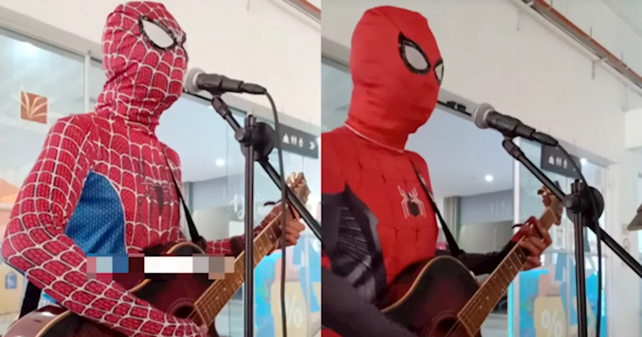 'Spider-Man' Akui Pernah Menyanyi 90 Hingga 100 Lagu Sehari Demi Hiburkan Orang Ramai