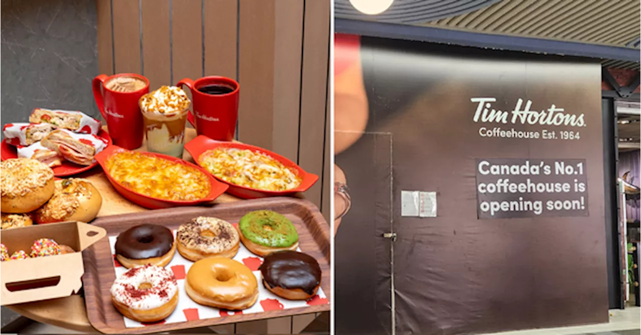 Tim Hortons Opens New Outlet in 1 Utama Shopping Centre, Malaysia