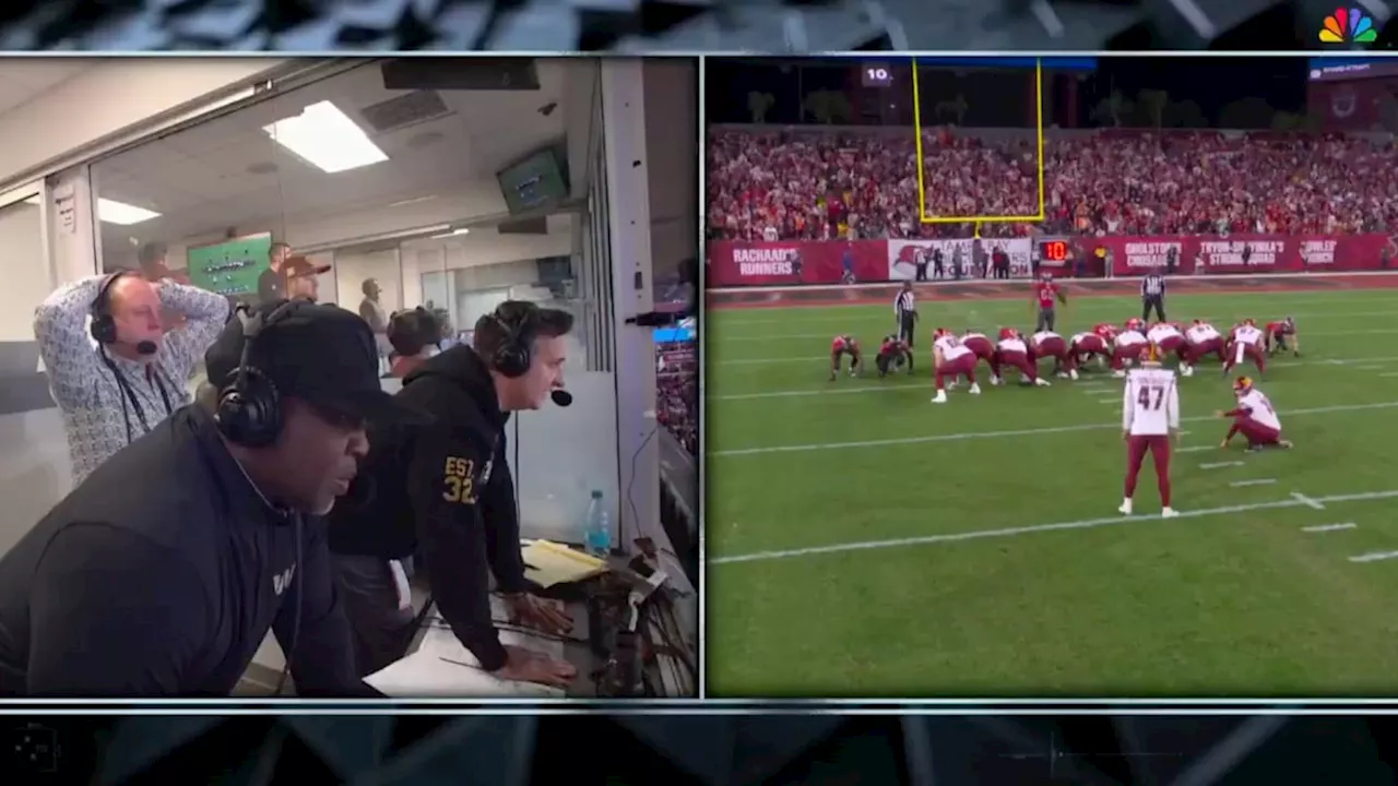 Commanders Announcers Go Wild After Zane Gonzalez Kicks Team Into Divisional Round