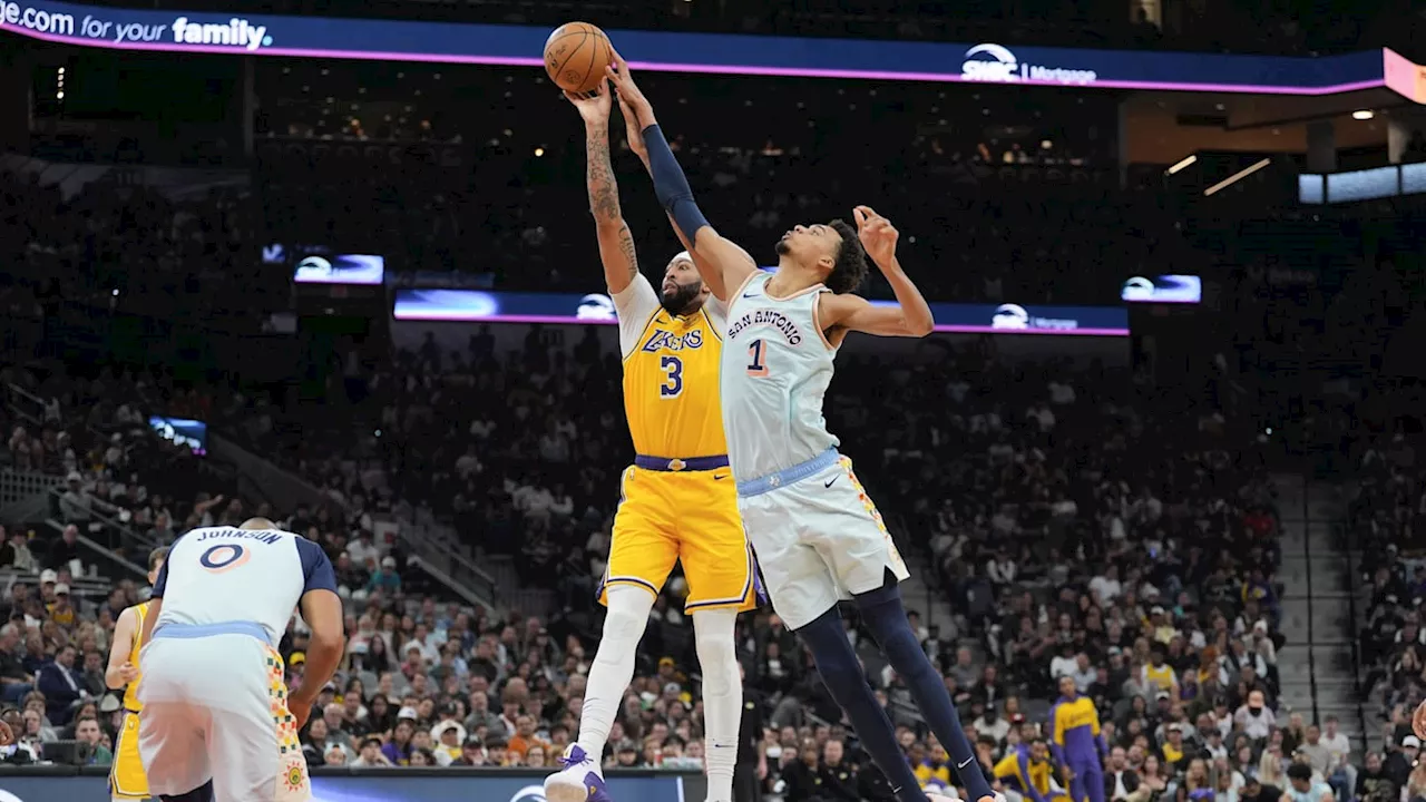 Spurs Starter, Monday, January 13, 2025: Lakers and Spurs Plan to Play On Tonight