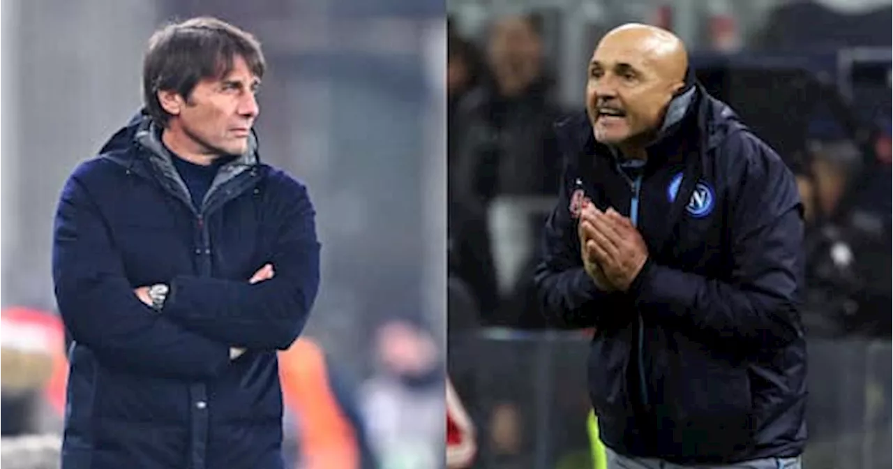 Napoli, i risultati di Conte e Spalletti dopo 20 giornate: i numeri a confronto