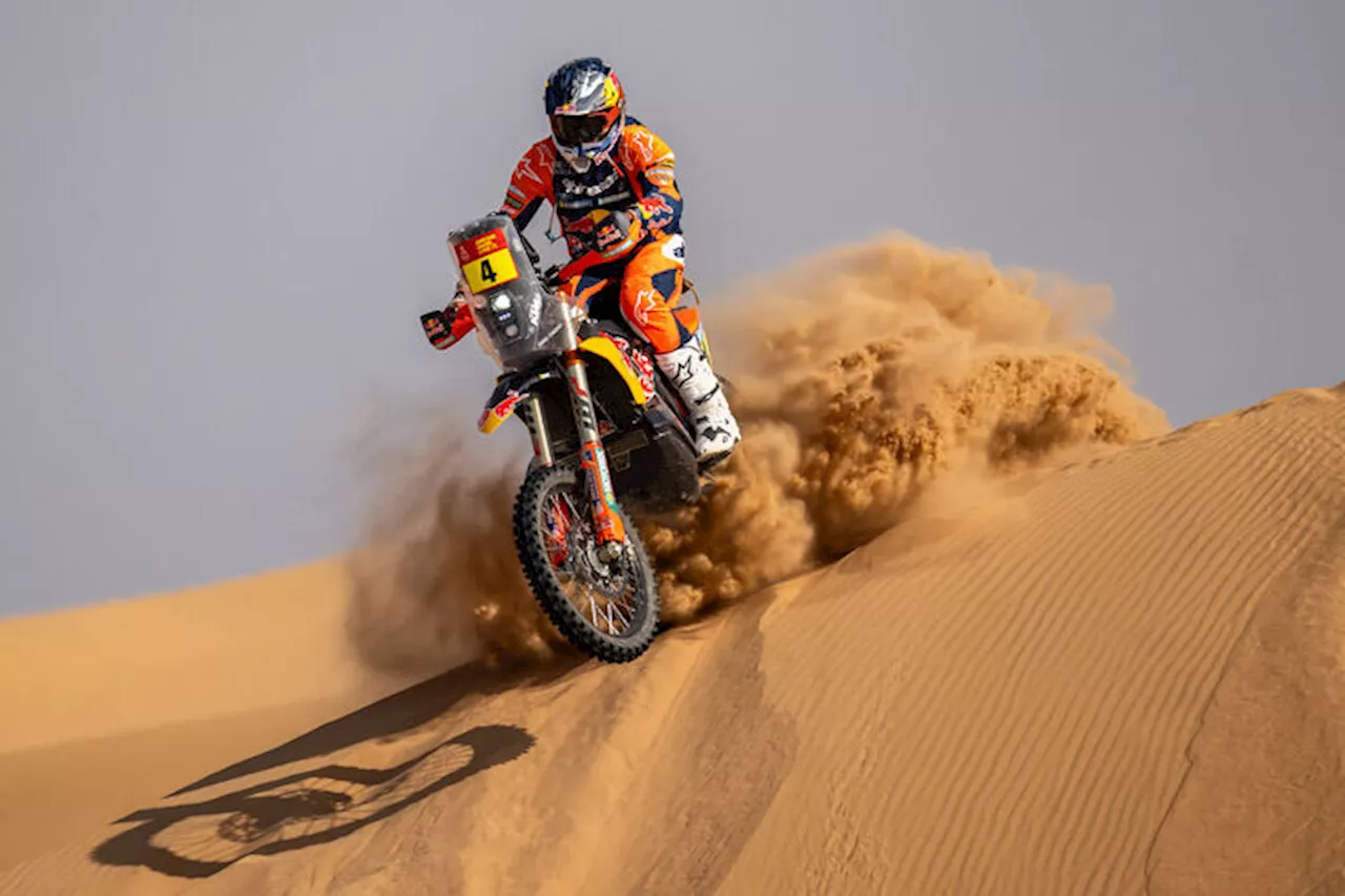 Etappe 8: Sanders (KTM) behauptet Dakar-Gesamtführung