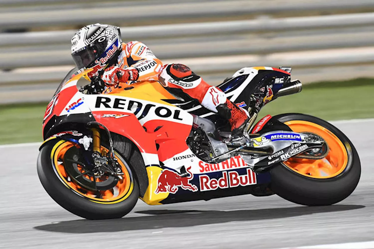 Viel Abwechslung und Spannung im MotoGP-Warm-up in Katar