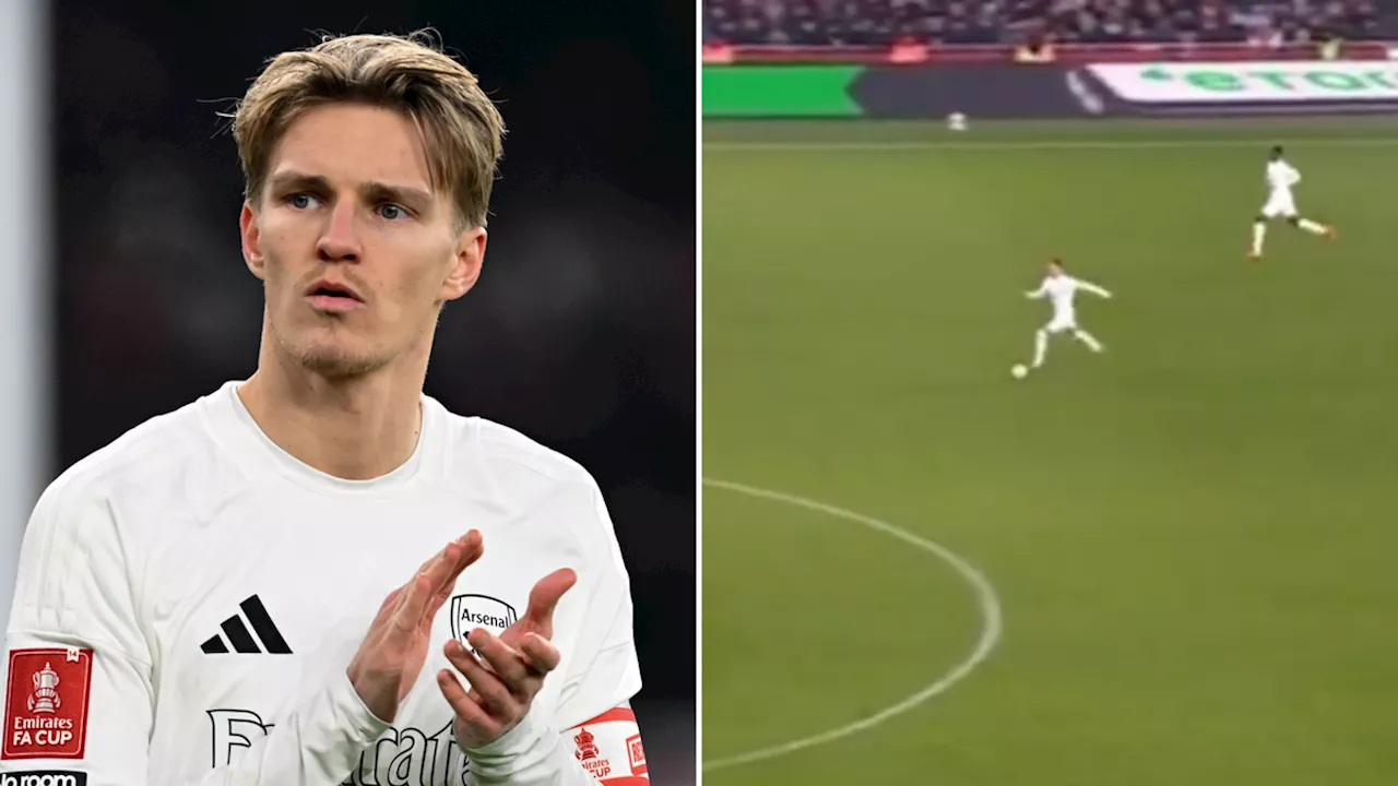 Odegaard's 'Ridiculous' 360 Turn Sparks Fan Outrage After Arsenal's FA Cup Exit