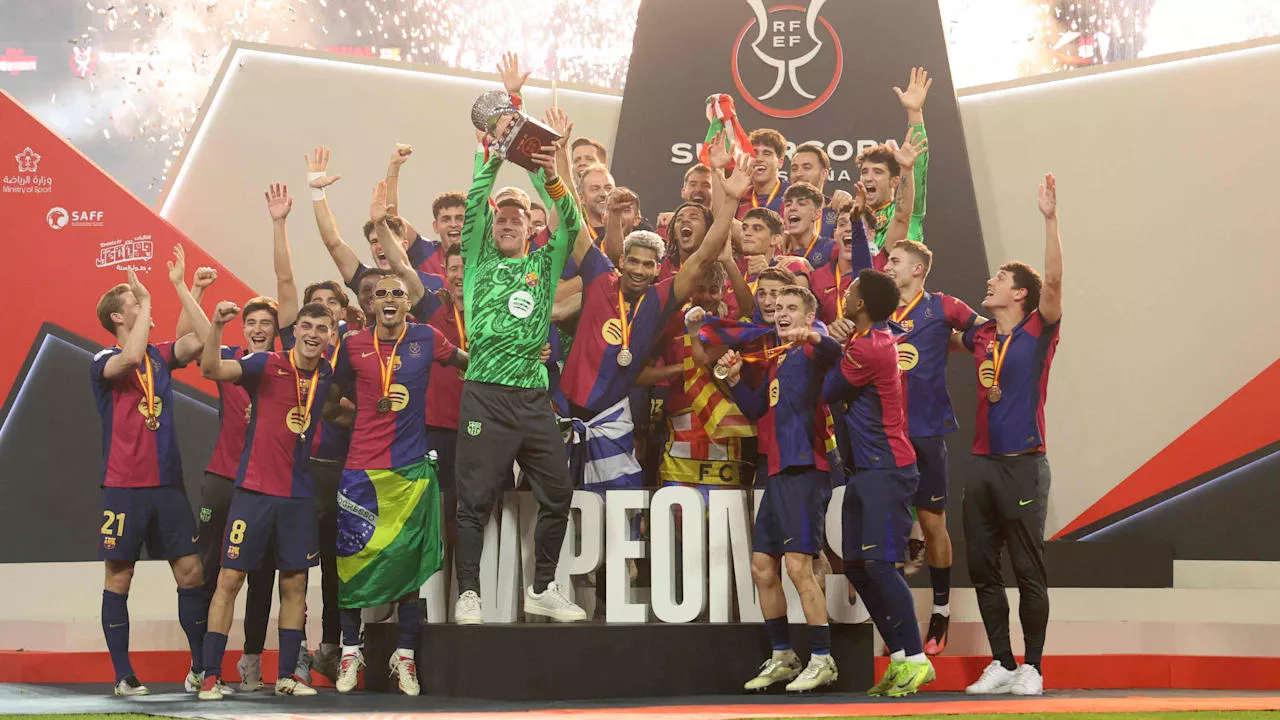 FC Barcelona gewinnt Supercopa gegen Real: Tolle Barça-Geste für Marc-André ter Stegen