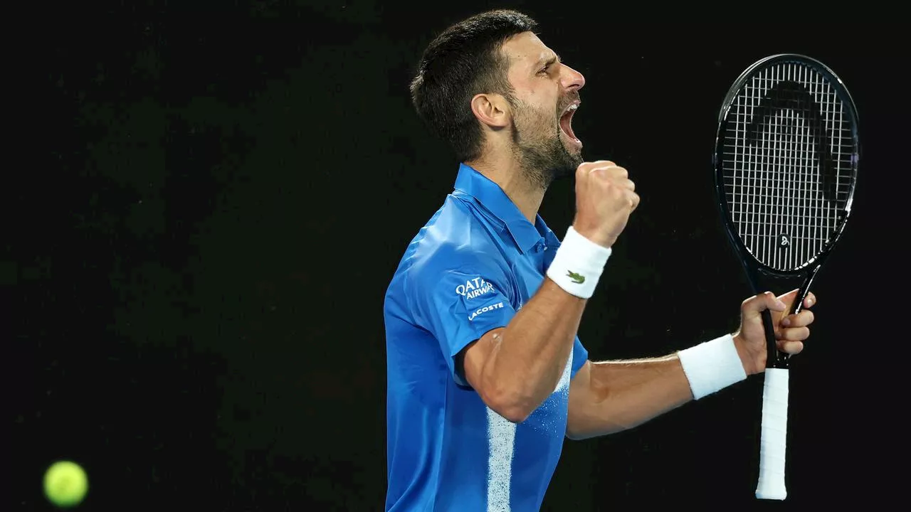 Australian Open: Djokovic übersteht erste Runde