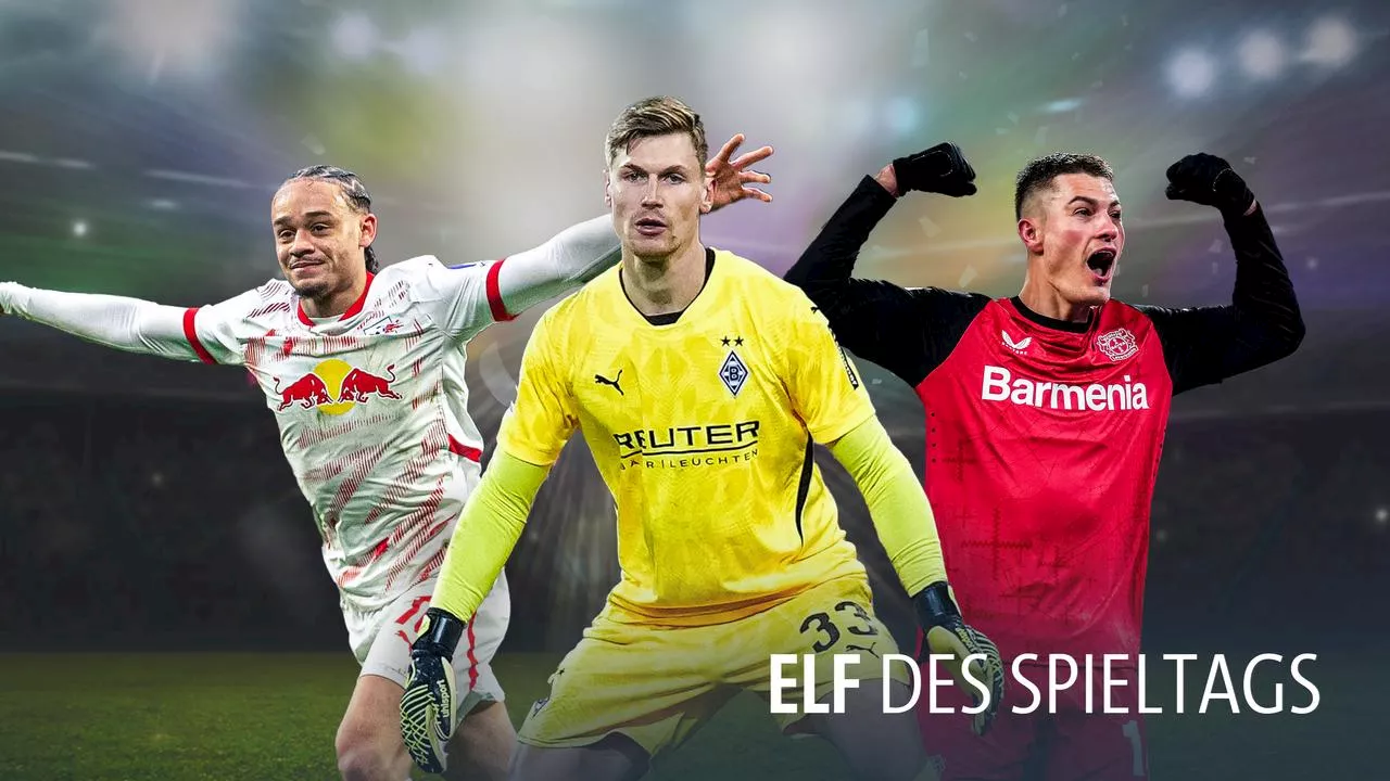 Nicolas, Schick, Simons - starke Auftritt für die Elf des Spieltags