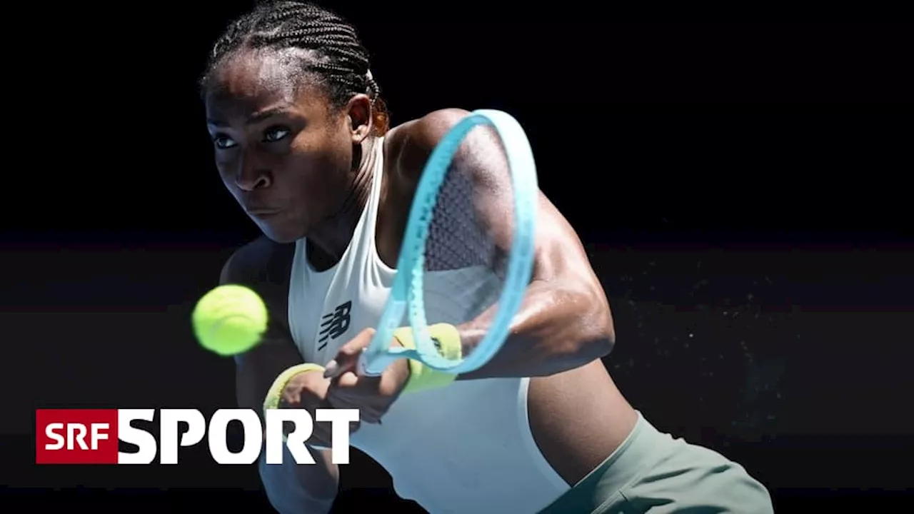 Australian Open, Frauen - Gauff und Swiatek ohne Satzverlust weiter