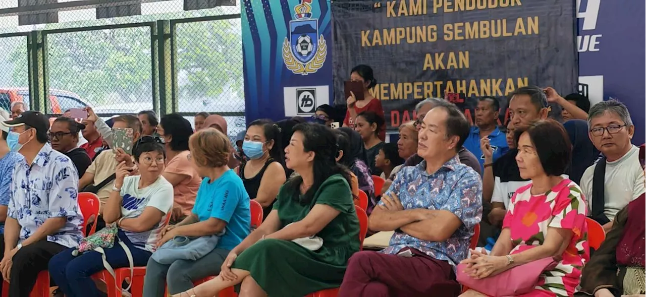 Kampung Sembulan Tengah residents push back against unilateral demolitions