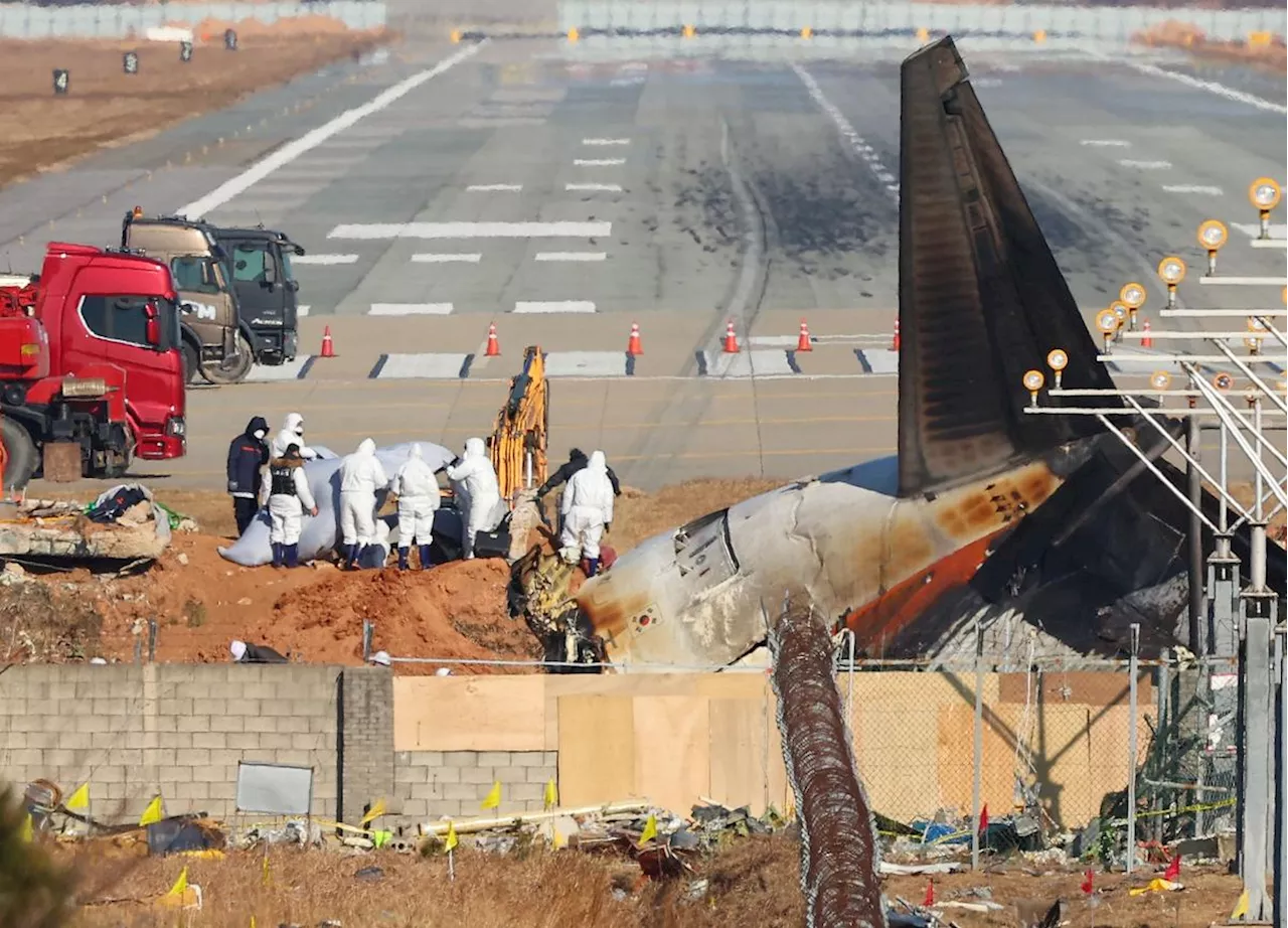 Crash d’un avion en Corée du Sud : vers une modification du mur installé en bout de piste dans sept aéroports du pays