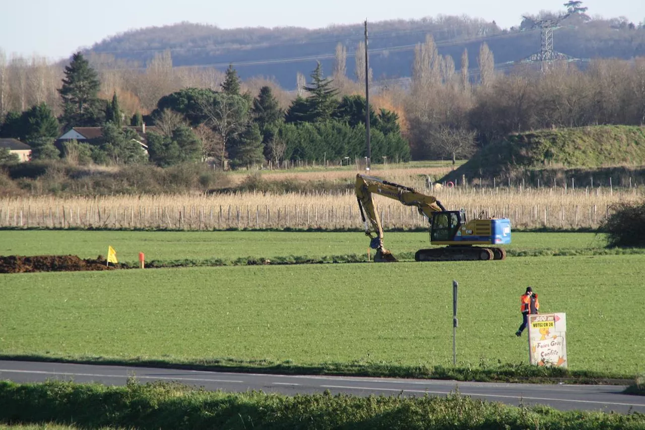 Pourquoi la Confédération paysanne de Dordogne a fait stopper un chantier de fouilles