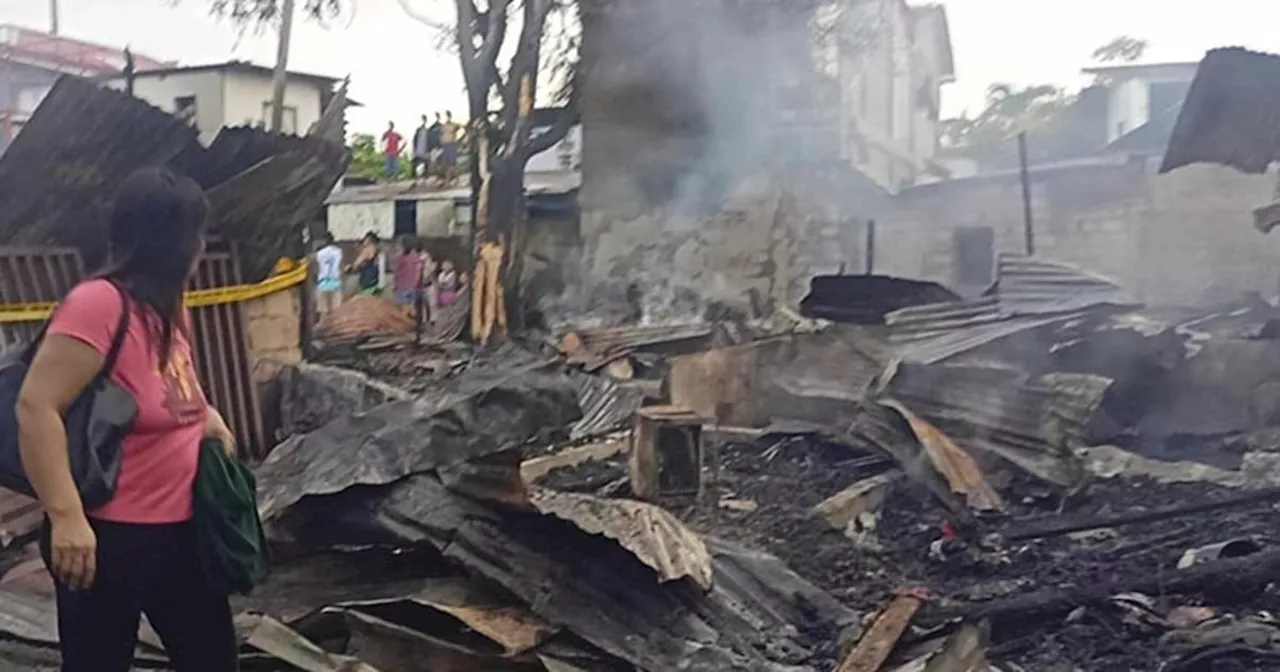 Twelve Houses Burn Down in Lapu-Lapu City Fire