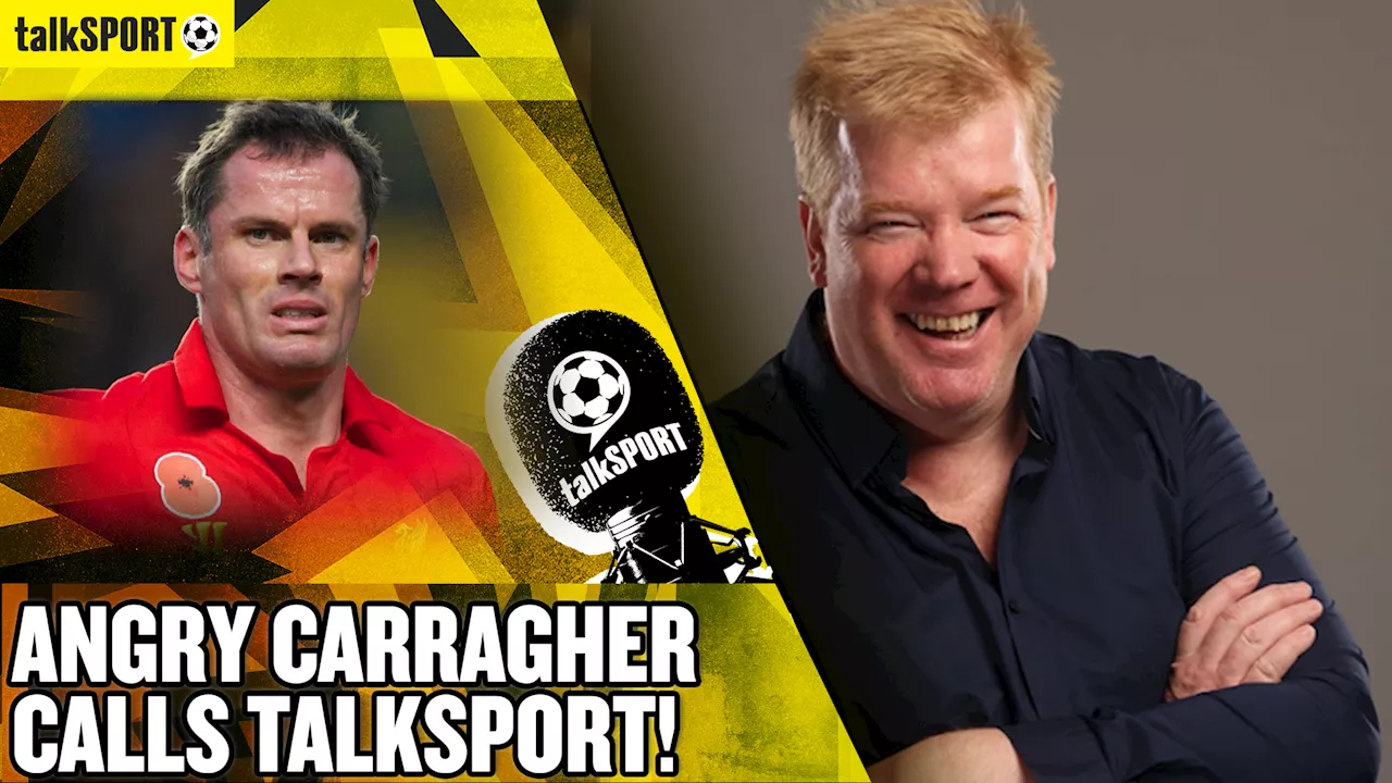 Liverpool legend Jamie Carragher rings in and calls out Adrian Durham