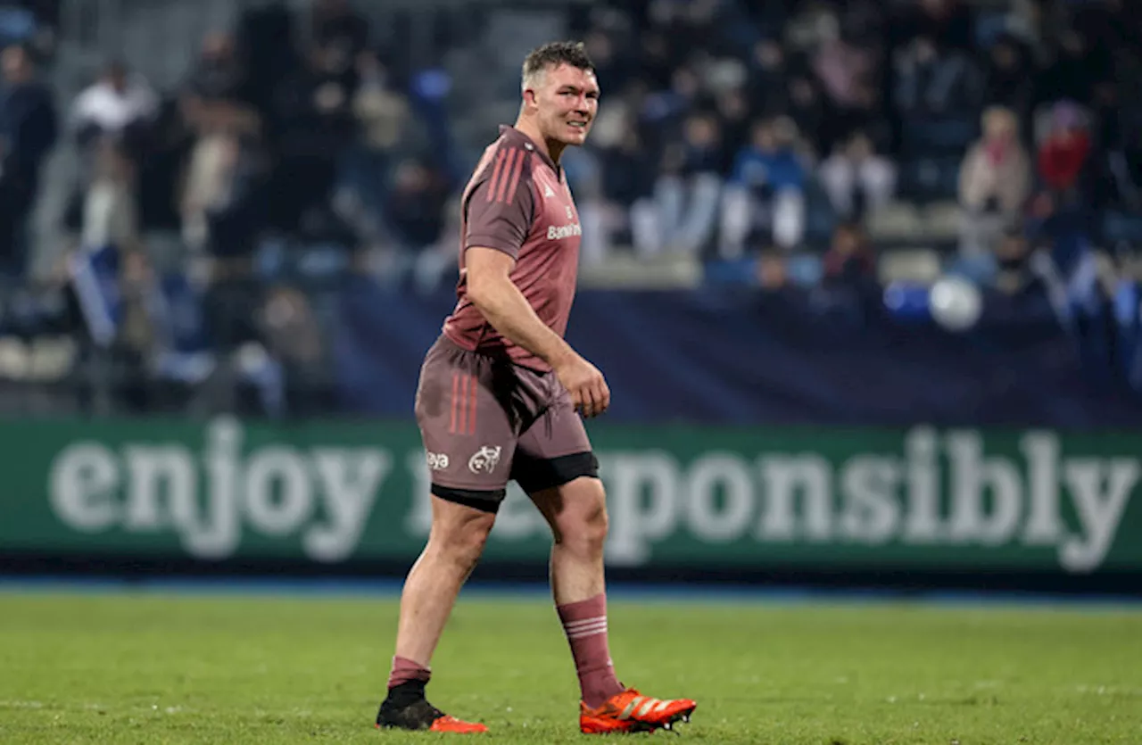 Peter O'Mahony Closing In On Munster Return for Northampton Clash