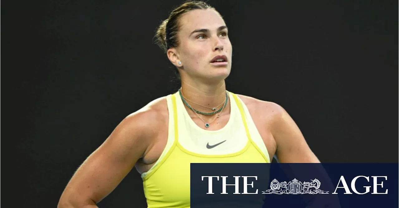 ‘Not a big fan’: Sabalenka speaks out against Australian Open innovation