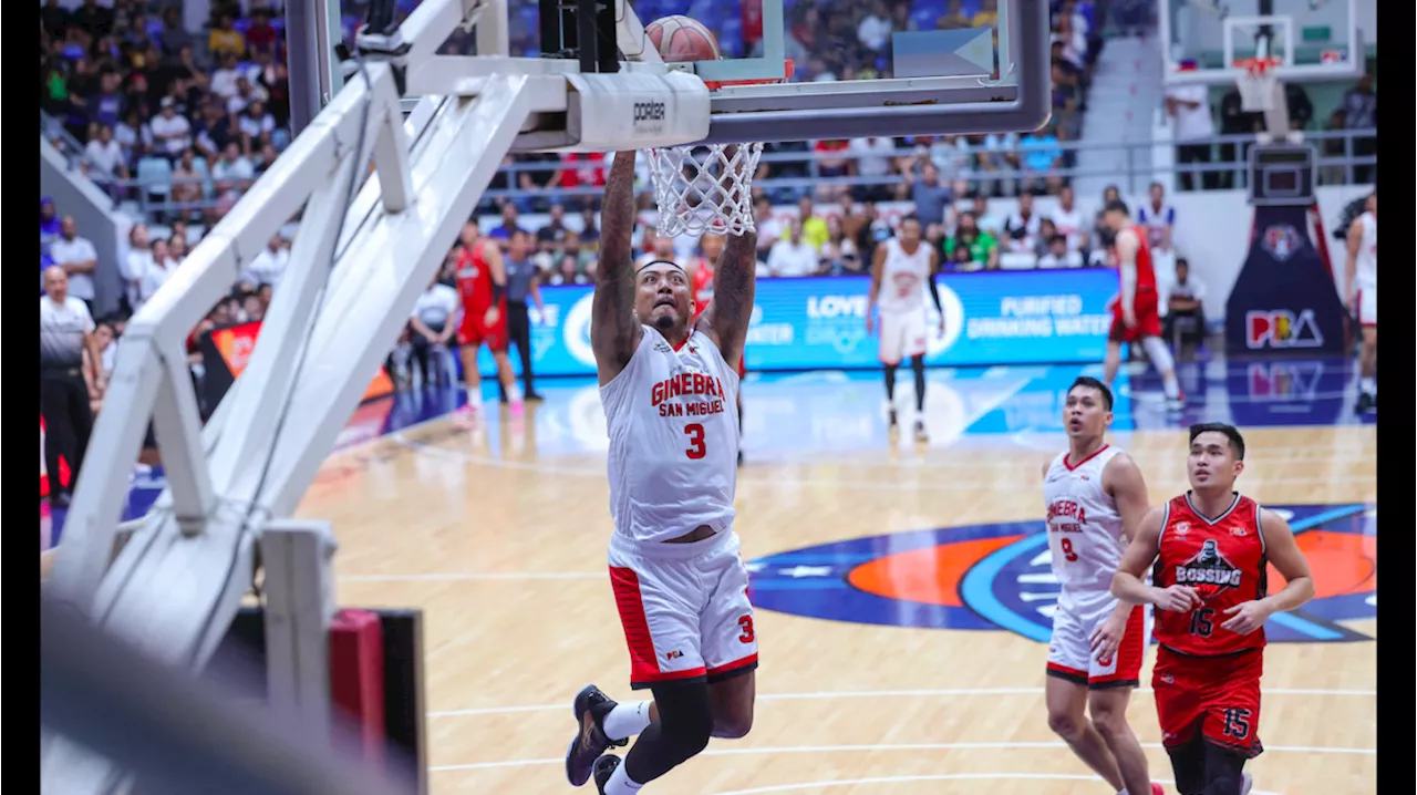 Ginebra Dominates Blackwater in Commissioner's Cup