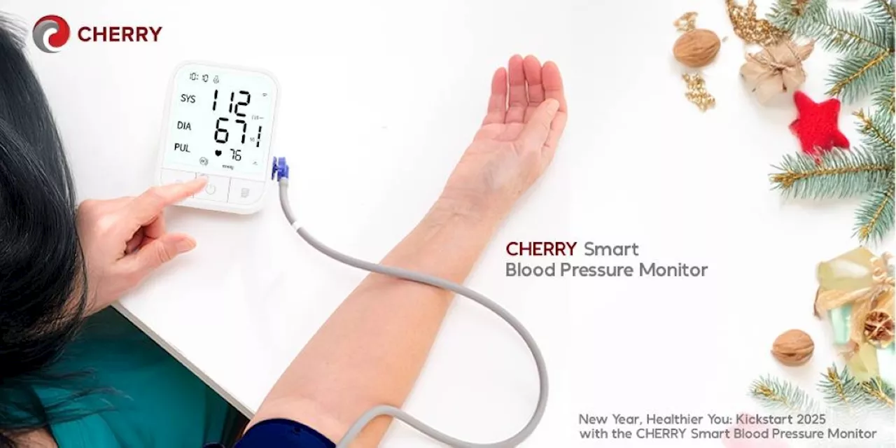 Kickstart 2025 with Cherry smart blood pressure monitor