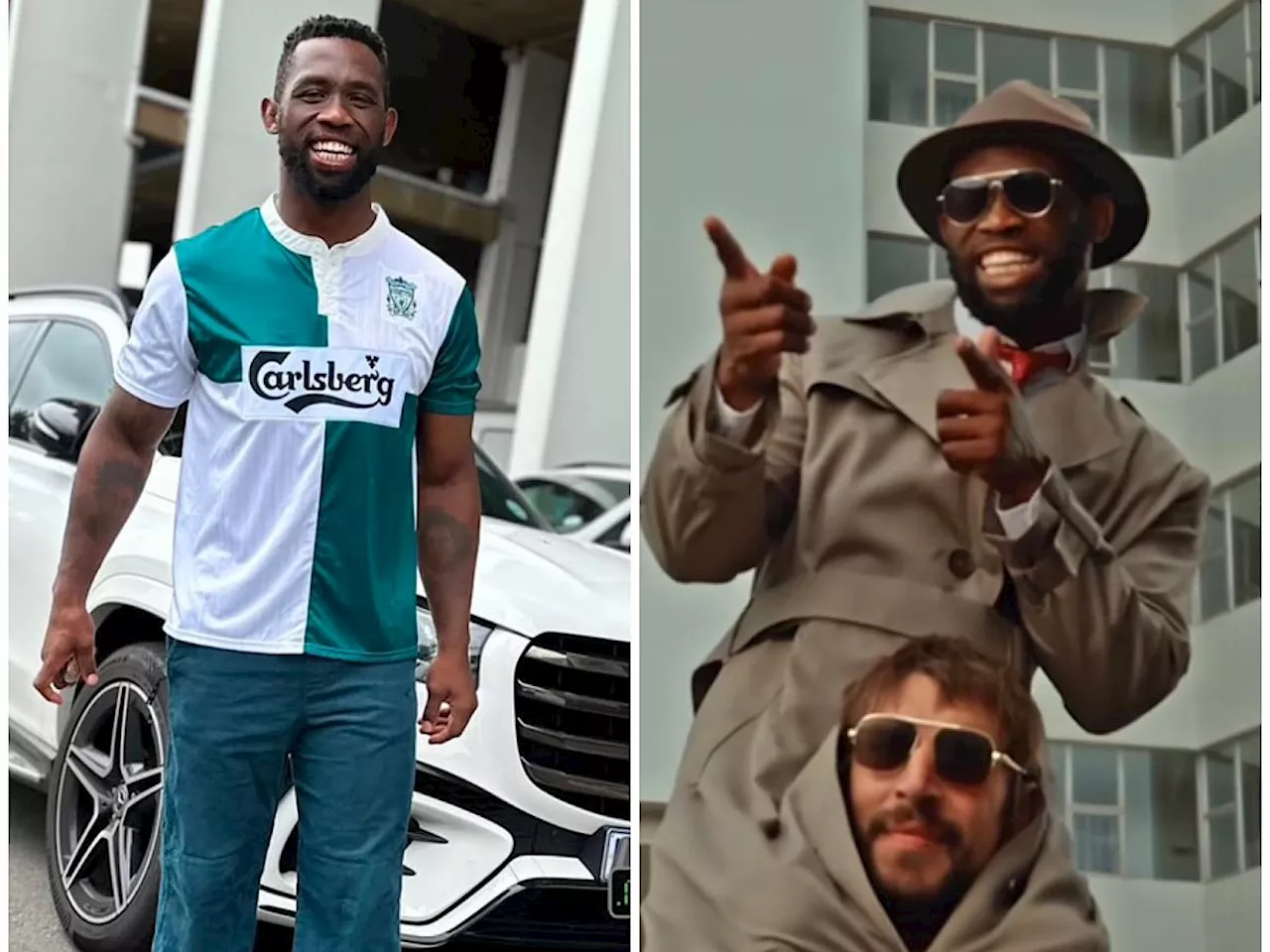 ‘We go again’: Springbok captain Siya Kolisi shows off R2.5m Mercedes-Benz [photo]