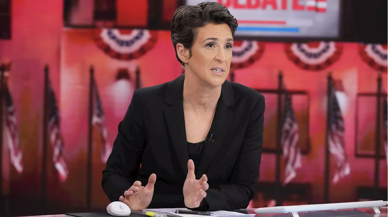 Rachel Maddow Returns to Hosting Nightly on MSNBC in Post-Inauguration Push