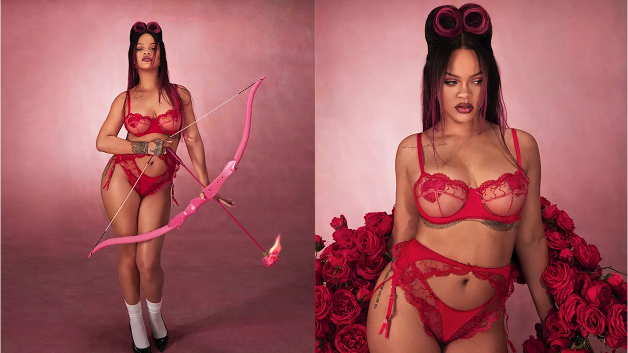 Rihanna Stuns in Savage X Fenty’s Star-Studded Valentine’s Day Campaign