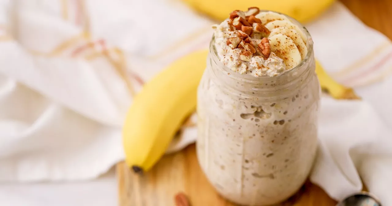 Overnight Cold Banana Oatmeal