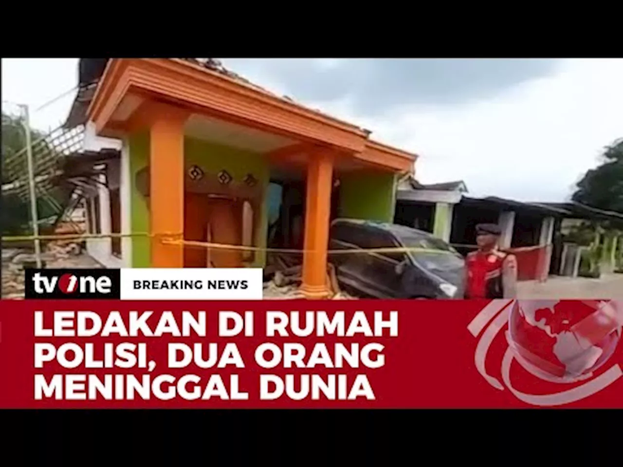 Rumah Polisi di Mojokerto Meledak Hebat, 2 Orang Tewas