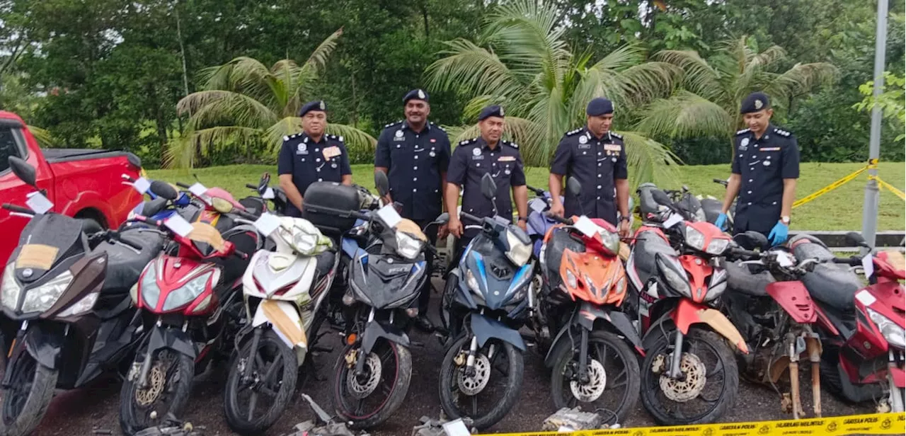 Sindiket sasar motosikal lama, jual ke kawasan Felda