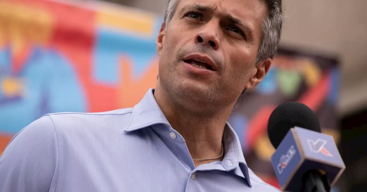 Venezuela pide captura de Leopoldo López por apoyar intervención militar propuesta por Álvaro Uribe