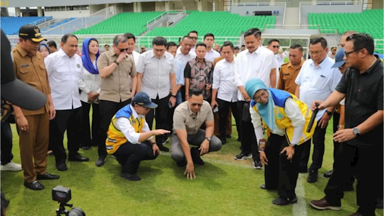 Berstandar FIFA, Menko AHY Harap Renovasi Stadion Gelora Delta Sidoarjo Bisa Bantu Majukan Prestasi Sepakbola