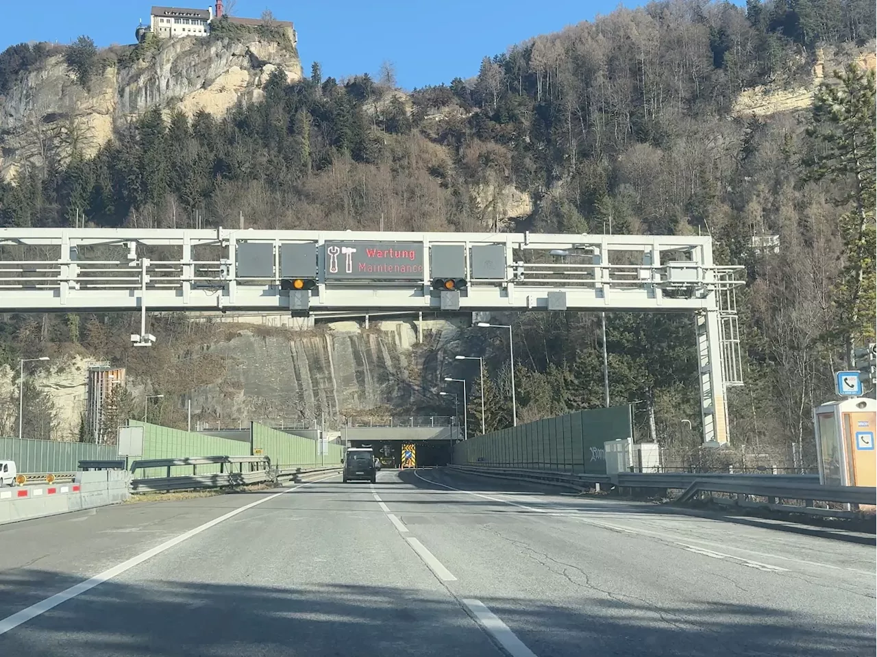 Pfändertunnel nach Brand wieder regulär offen: Verkehr normalisiert sich