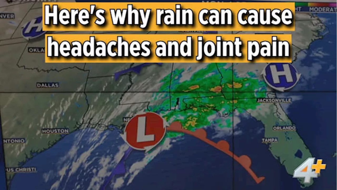 Yes, pressure change from incoming rain can cause headaches and joint pain. Here’s why