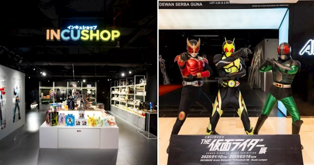 M'sians Get Ready to 'Henshin'! Kamen Rider 50th Anniversary Exhibition Hits KL From 10 Jan 2025