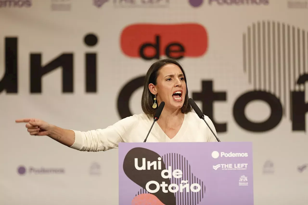 Irene Montero exige al Gobierno ilegalizar a Desokupa para apoyar los Presupuestos