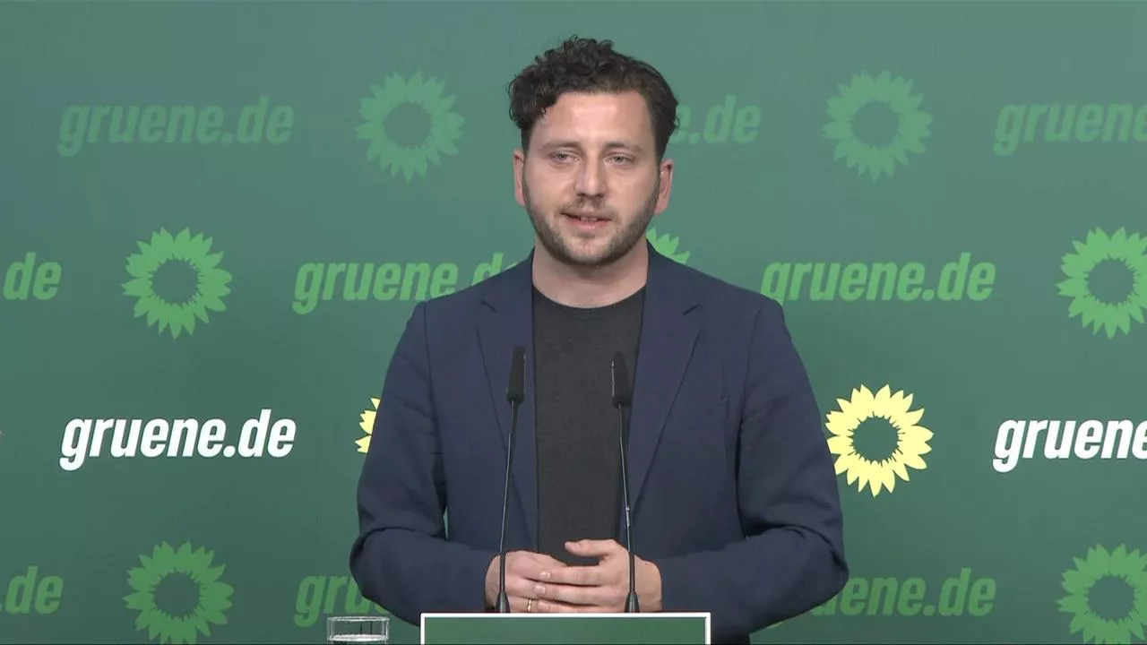 Parteipressekonferenz Die Grünen