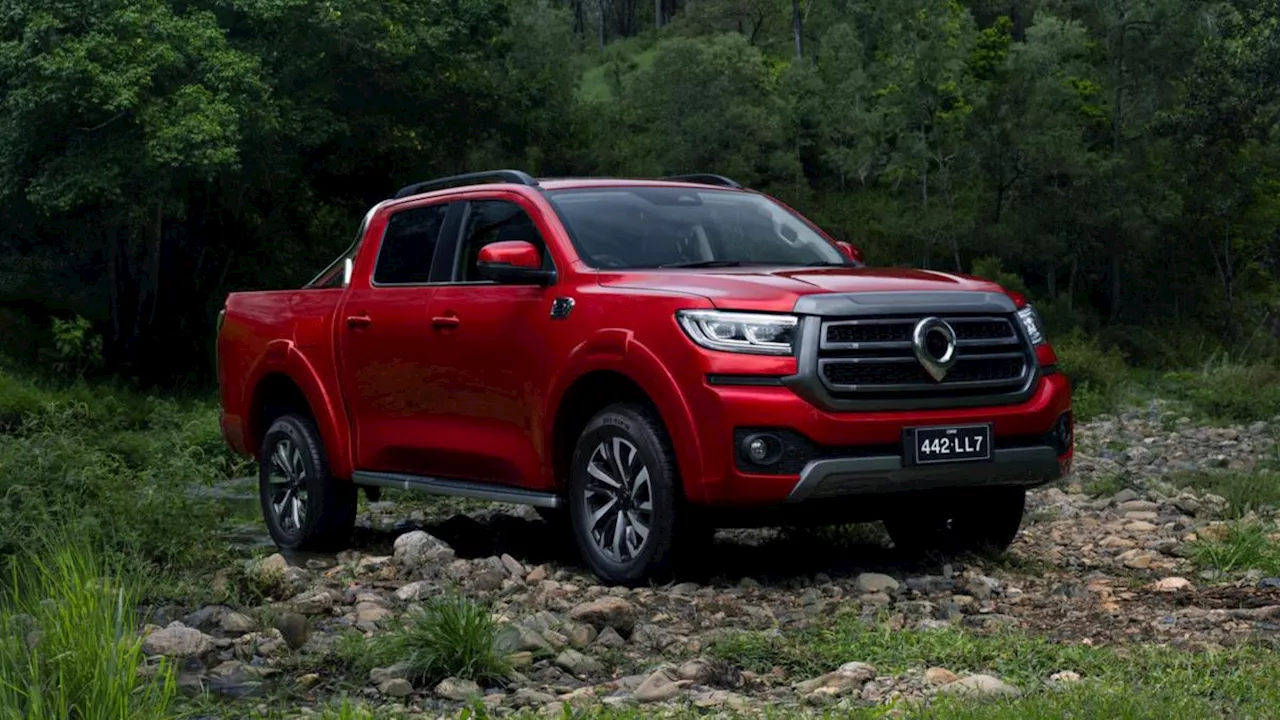 GWM Cannon Lands in Australia with Power Boost and Styling Refresh