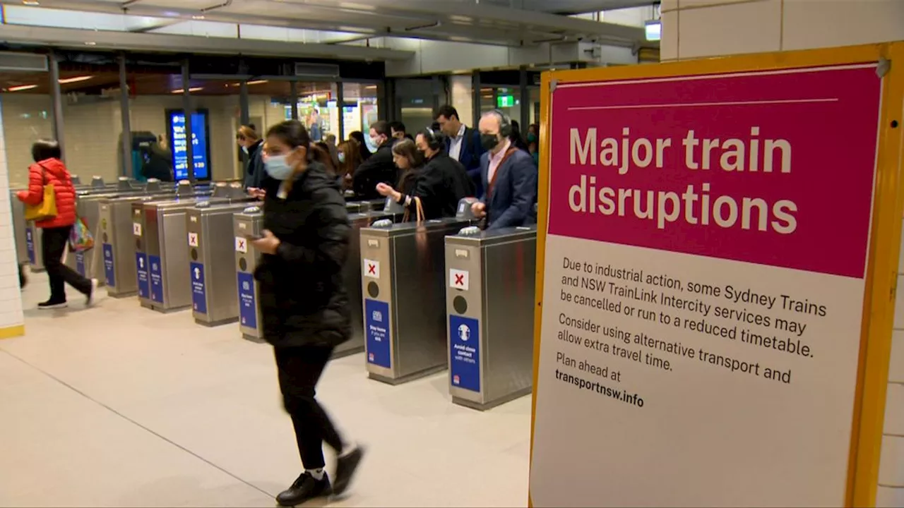 Sydneysiders urged to allow extra travel time amid train cancellations and delays