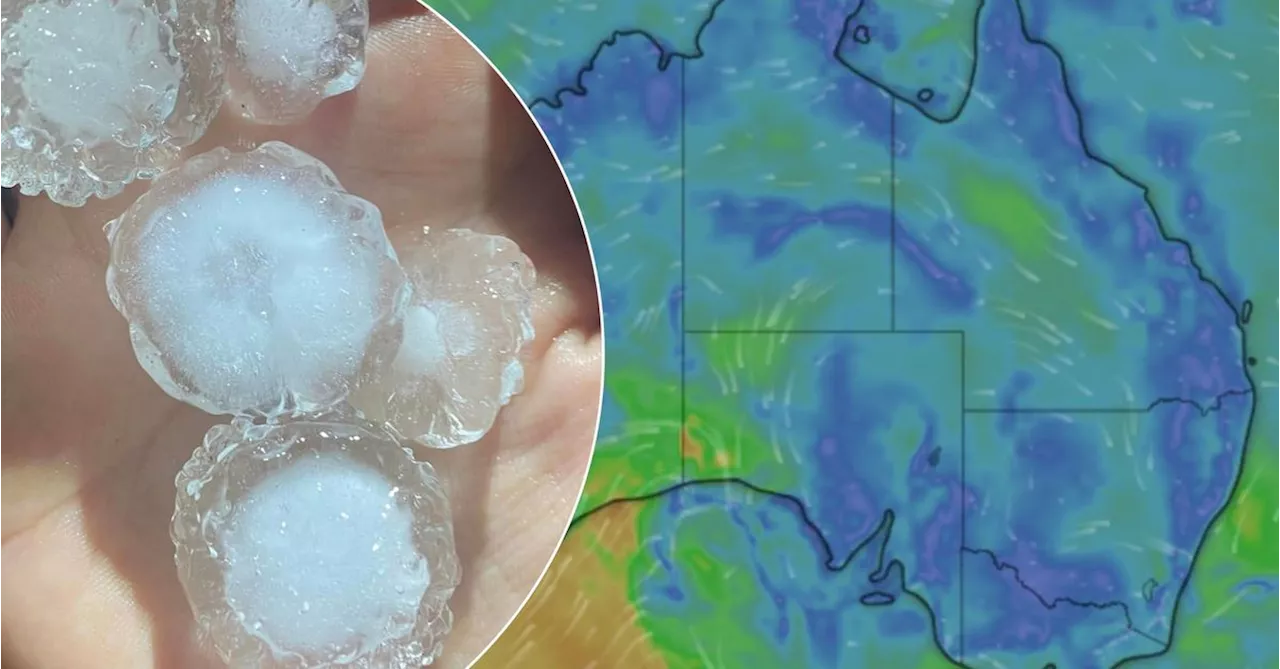 Giant Hailstorms Predicted for Eastern Australia as Cold Front Brings Severe Weather