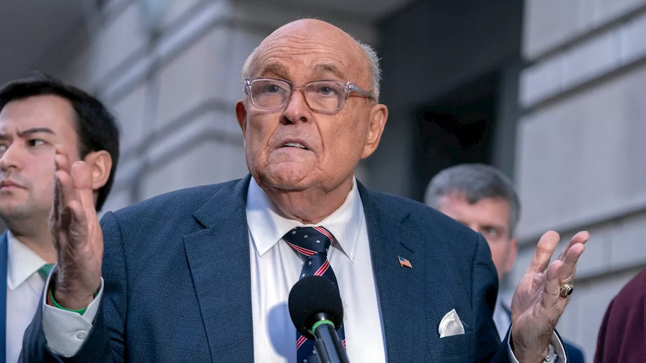 Giuliani's World Series Rings Held in Son's Closet Awaiting Defamation Trial