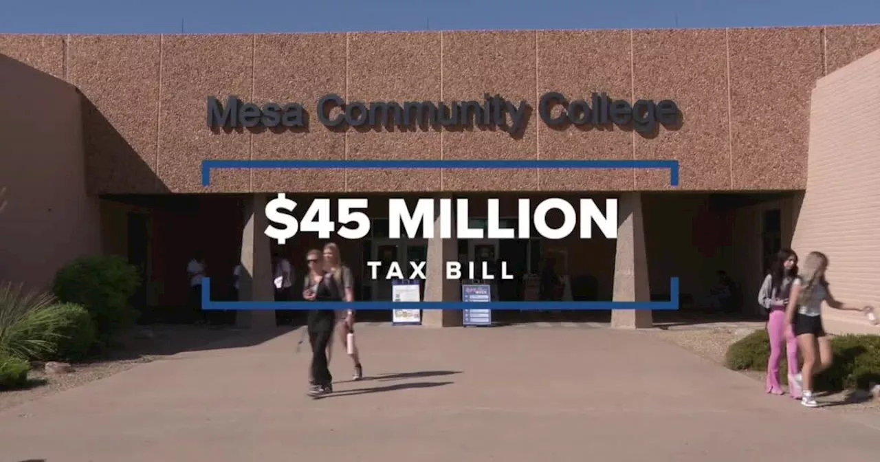 MCCCD Sues Maricopa County Over $45 Million Tax Bill