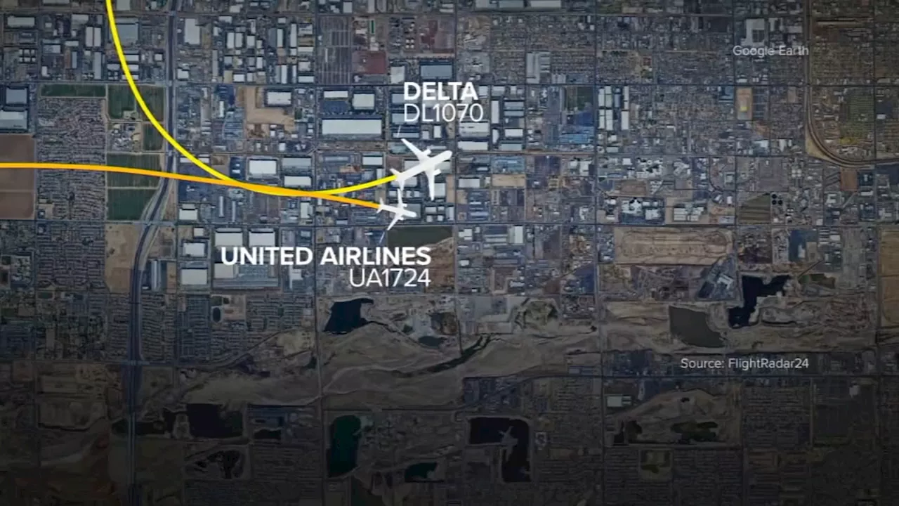 Delta and United Planes Come Close to Collision at Phoenix Airport