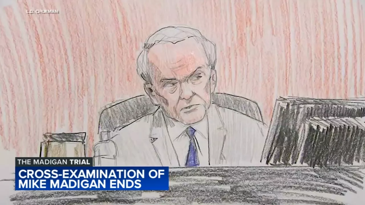 Ex-IL Speaker Michael Madigan finishes testimony after tough prosecutor questioning in trial