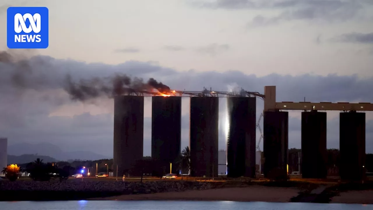 Fire Extinguished on Top of Grain Silos at Port of Mackay