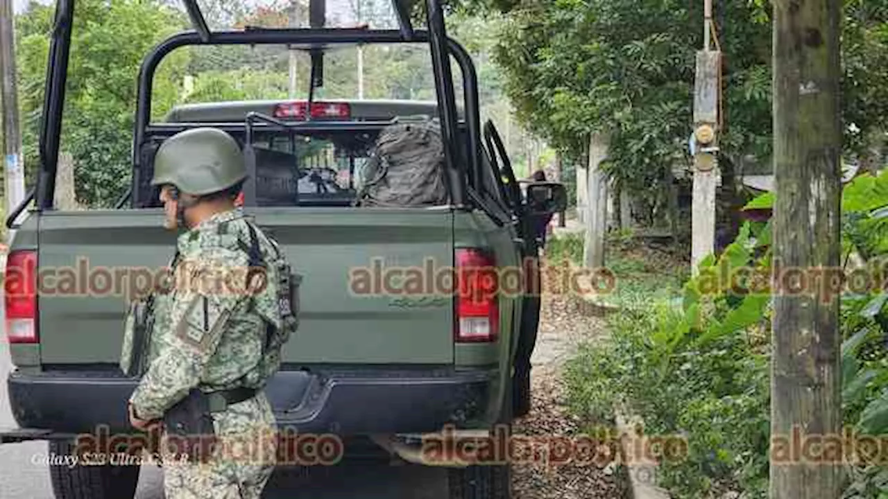 Detienen a 2 hombres y aseguran droga tras cateo a vivienda, en San Andrés Tuxtla