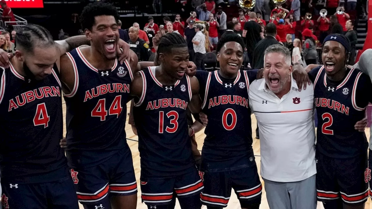 Auburn Tigers Face Tough Test Without Broome as No. 1 Ranked Team