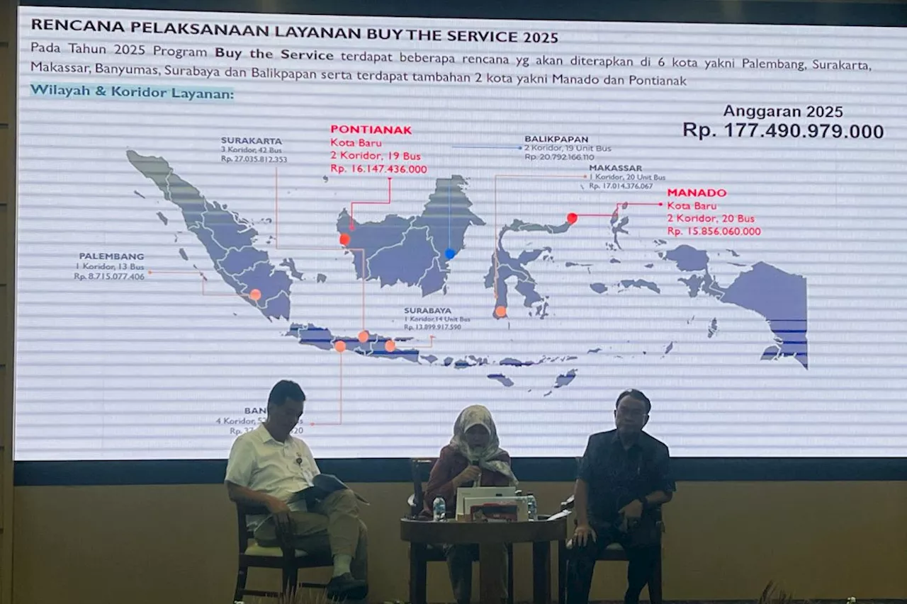 Anggaran BTS Angkutan Umum Perkotaan Berkurang, Fokus pada 8 Kota