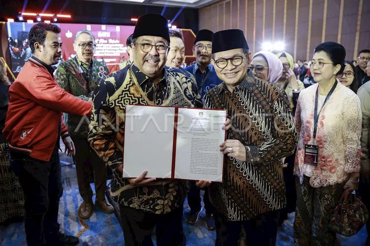 DPRD DKI Jakarta Tetapkan Pramono Anung dan Rano Karno Sebagai Gubernur dan Wakil Gubernur